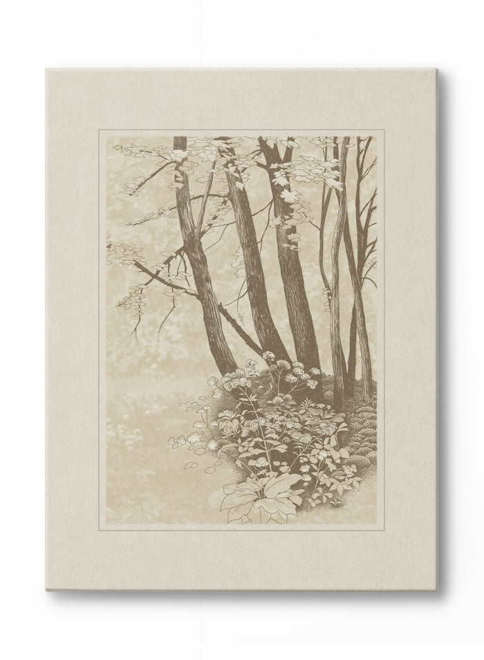 Sepia Treetops, Canvas