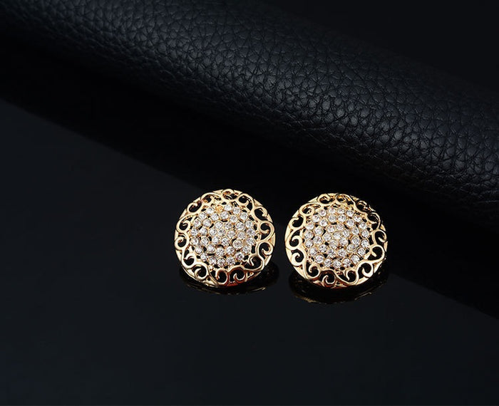 SET146 - Golden Droplet Jewelry Set