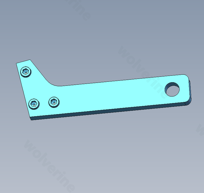 Sickle Bar Mower Tie Bar Spacer *1 ( 3 bolts are included）