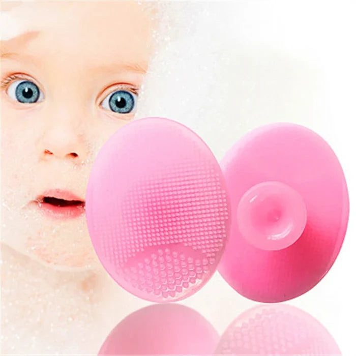 Silicone facial cleansing brush