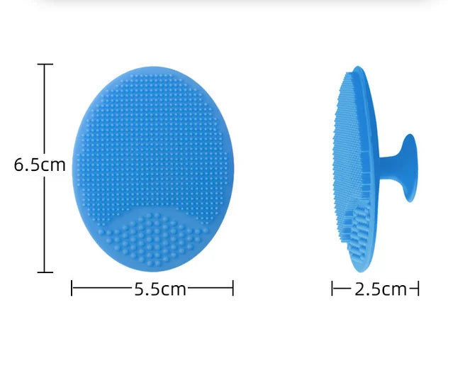 Soft silicone bristles detail