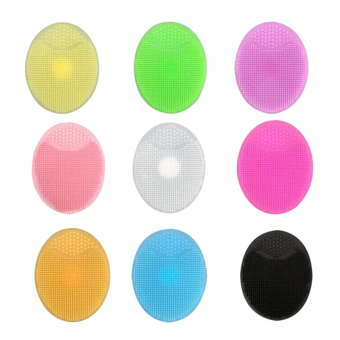 Facial cleansing brush color options