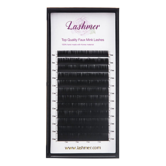 Silk Volume Lashes  D Curl  (0.03/0.05/0.07) - Lashmer Nails&Eyelashes Supplier