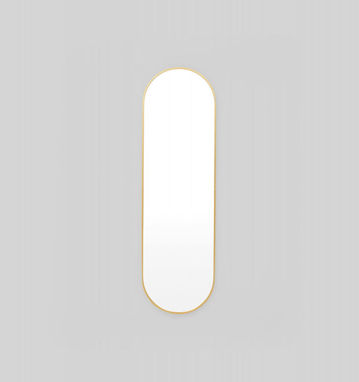 Simplicity Oval Brass
