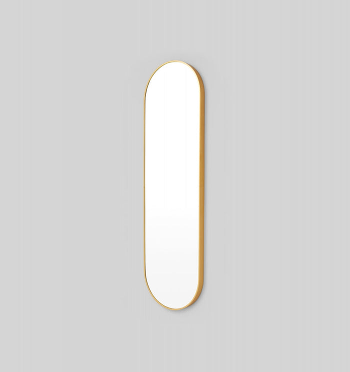 Simplicity Oval Brass