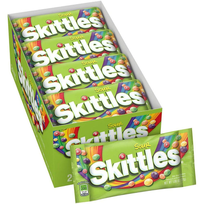 Skittles Sour 1.8 oz 24 Ct