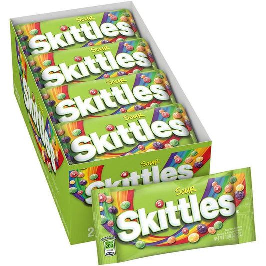 Skittles Sour 1.8 oz 24 Ct