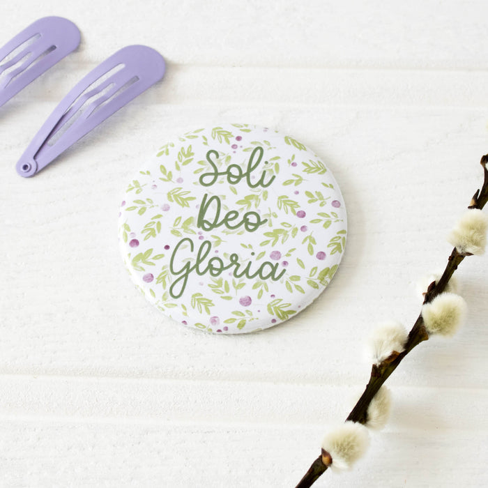 Soli Deo Gloria Pocket Mirror