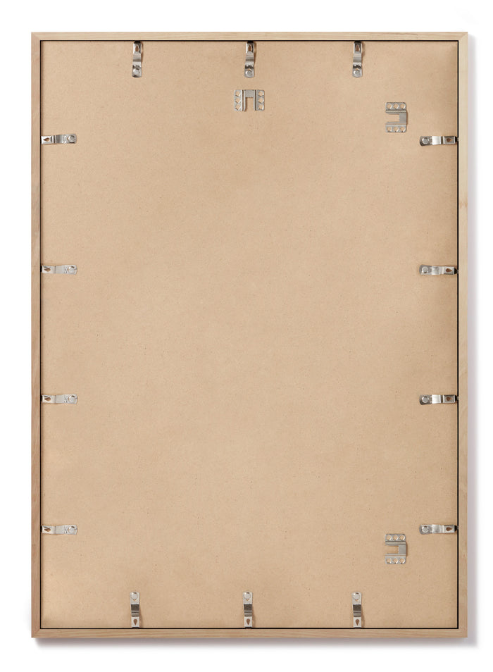 Solid Oak Frame With Glass, 24x36 in | 61x91 cm