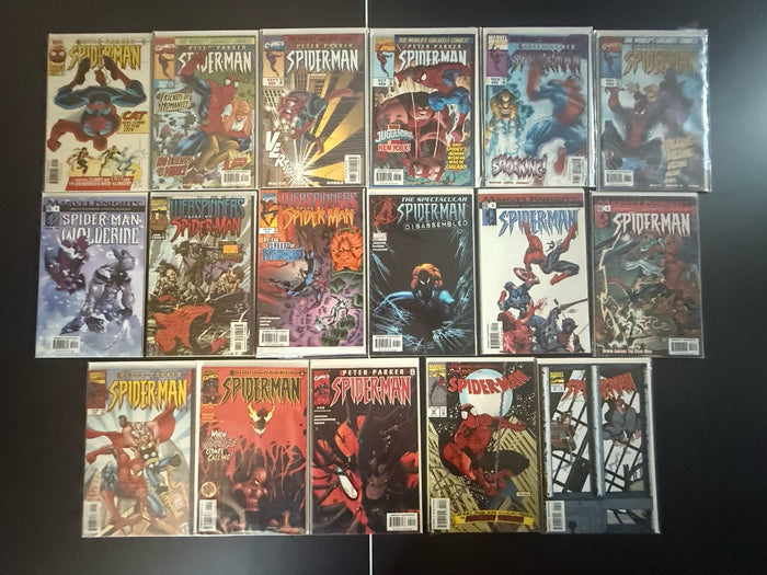 Spider-Man Lot. Thor, wolverine, carnage, juggernaut, avengers