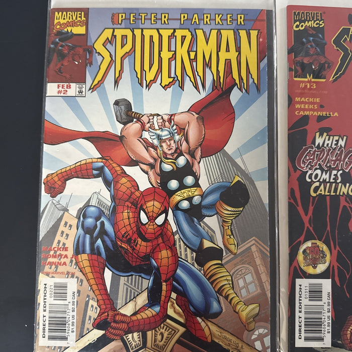 Spider-Man Lot. Thor, wolverine, carnage, juggernaut, avengers