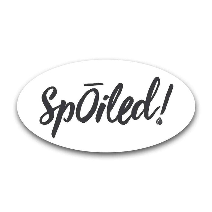 Spoiled Oval Label (Sold Individually) at Your Oil Tools
