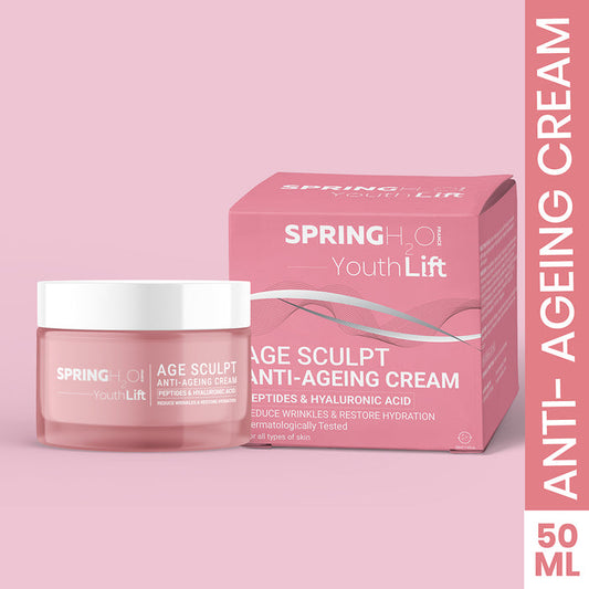 SPRING H2O Youth Lift Age Sculpt Anti-Ageing Cream Reduce Wrinkles (50 ml)
