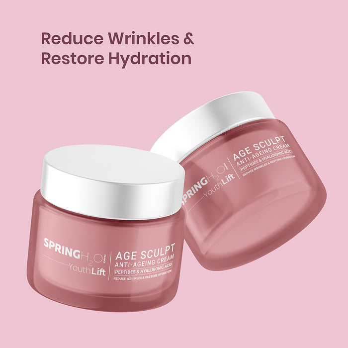 SPRING H2O Youth Lift Age Sculpt Anti-Ageing Cream Reduce Wrinkles (50 ml)