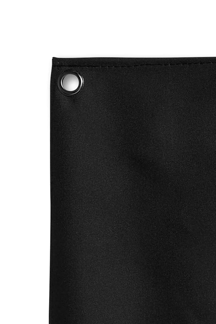 Stacked Banner Flag - Black