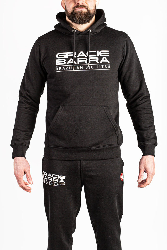 Stacked Hoodie - Black