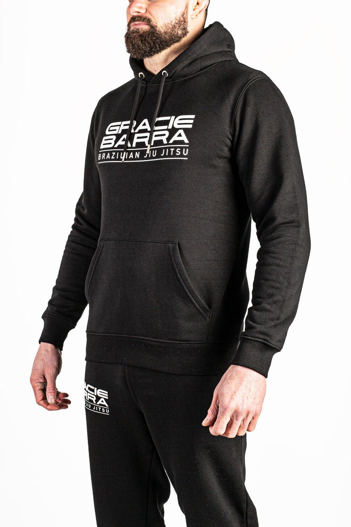 Stacked Hoodie - Black