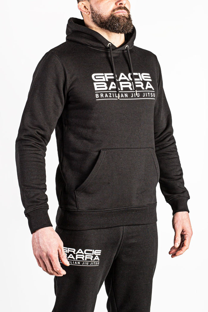 Stacked Hoodie - Black
