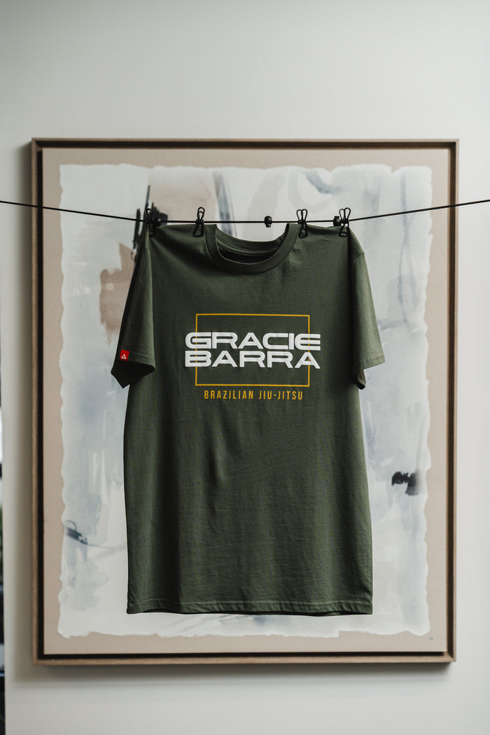 Stacked Mens Tee - Army