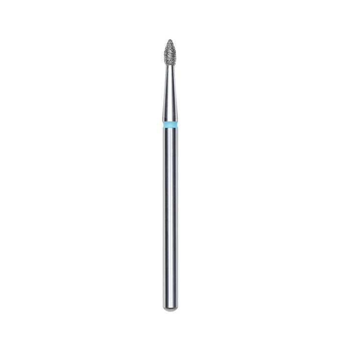 Staleks Diamond nail drill bit pointed bud blue EXPERT head diameter 1,8 mm / working part 4 mm