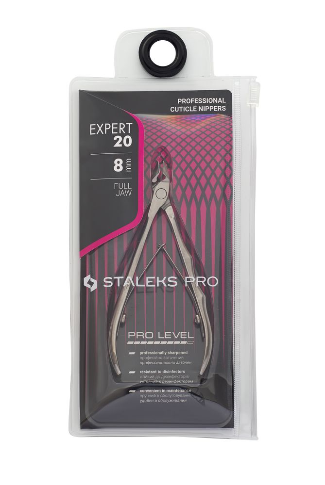 Staleks Professional cuticle nippers EXPERT 20 8 mm