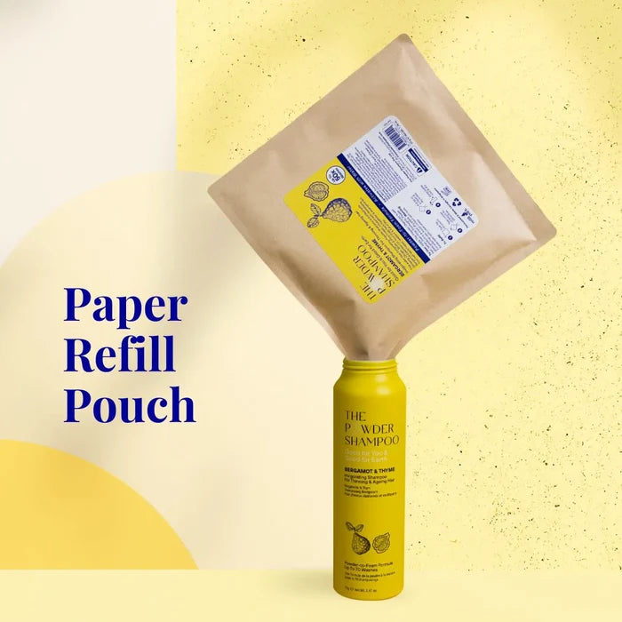 Starter Kit (140x Washes) - Invigorating Shampoo For Thinning & Ageing Hair Bergamot, Biotin, Ginger & Ginseng