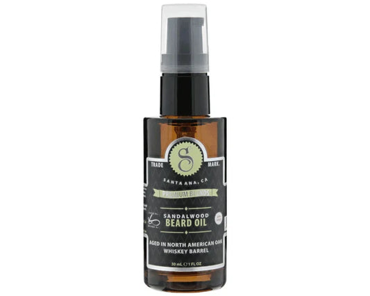 Suavecito Sandalwood Beard Oil Premium Blend, 1 oz