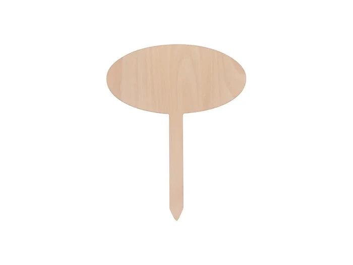 Sublimation Plywood Garden Stake (Oval, 20*25cm)