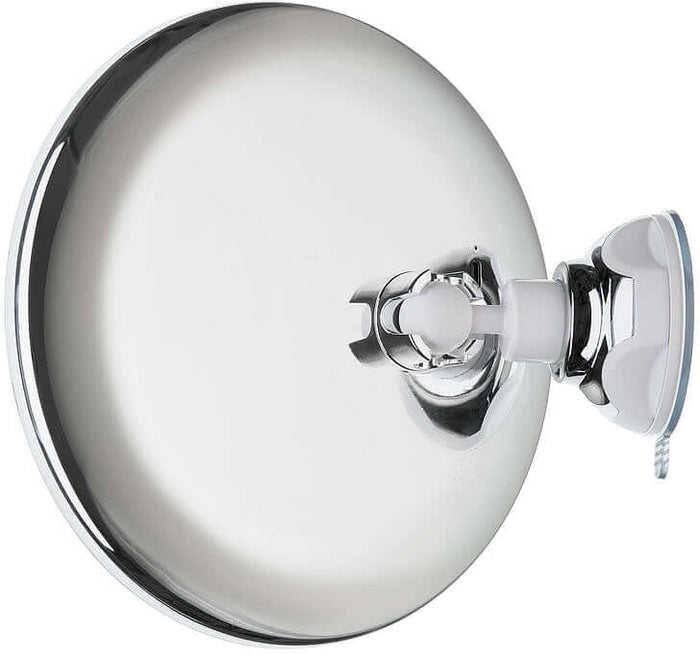 Suction-Cup LED Makeup Mirror in Black or Chrome - Beslagsboden