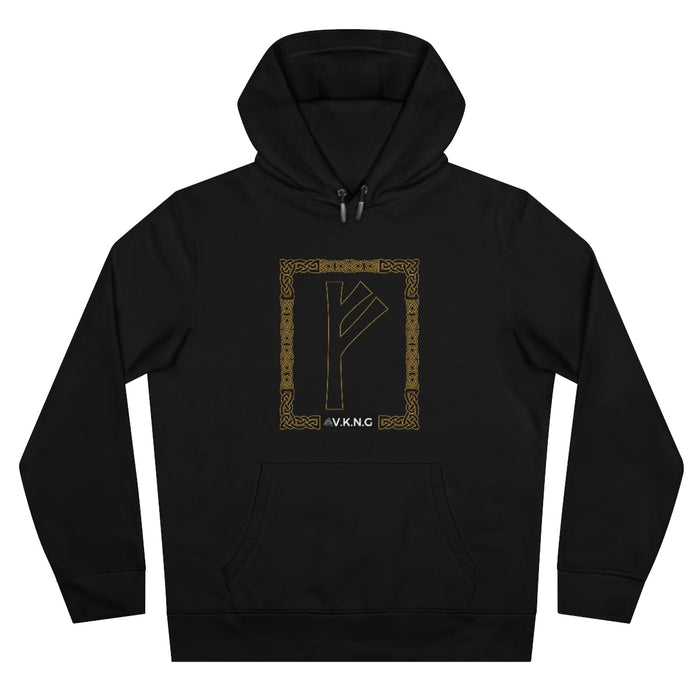 Printify Hoodie Fehu Rune Norse Designs  V.K.N.G™ Hoodie