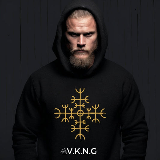 Printify Hoodie Galdrastafir V.K.N.G™ Hoodie