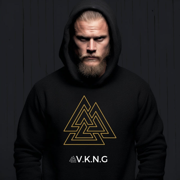 Printify Hoodie Valknut  V.K.N.G™ Hoodie