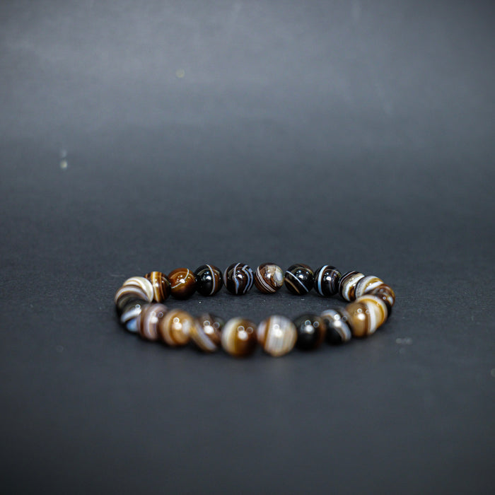 Sulemani Hakik Round Beads Bracelet