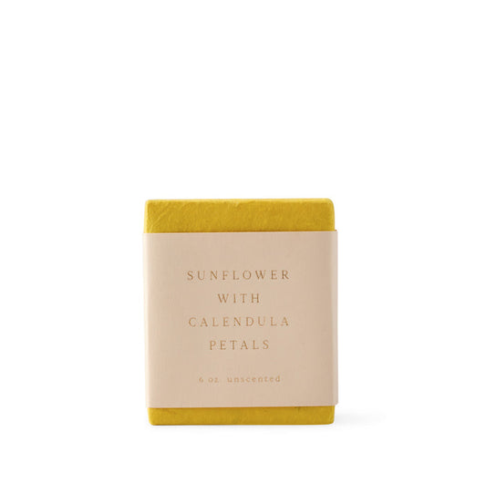 Saipua Sunflower Soap with Calendula Petals