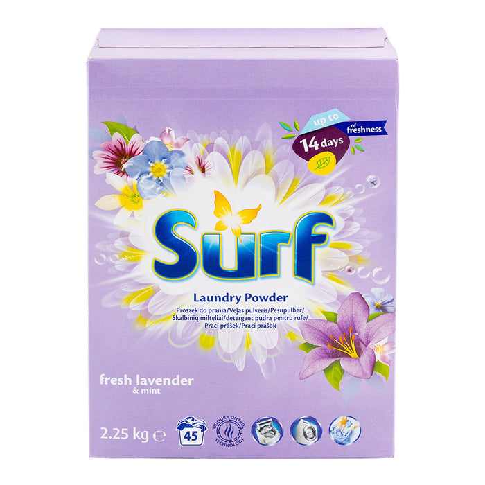 Surf Laundry Powder Fresh Lavender 45 Washes 2.25kg
