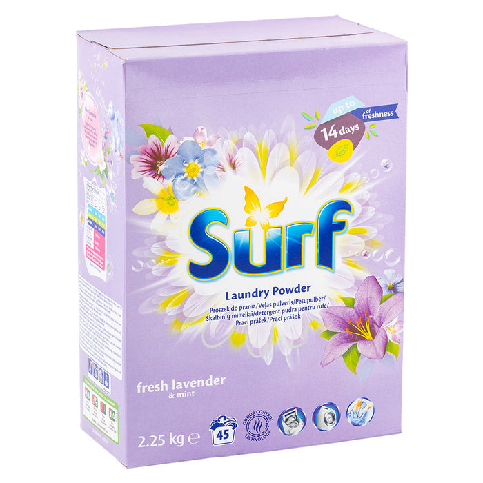 Surf Laundry Powder Fresh Lavender 45 Washes 2.25kg
