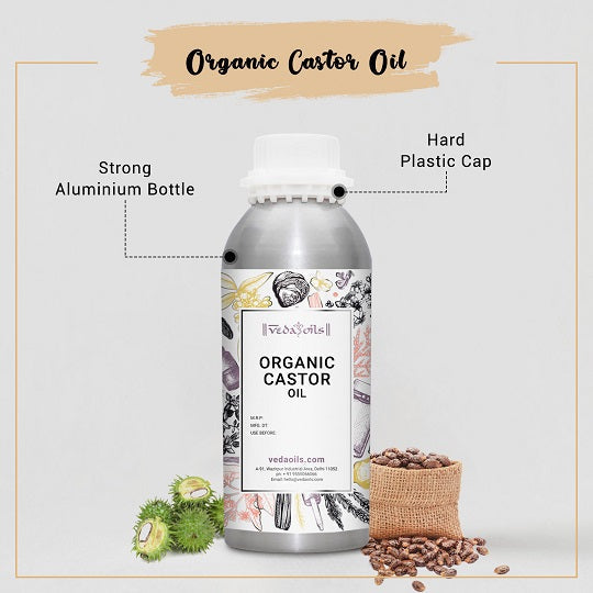 Sweet Almond Oil + Castor Oil - Combo Pack