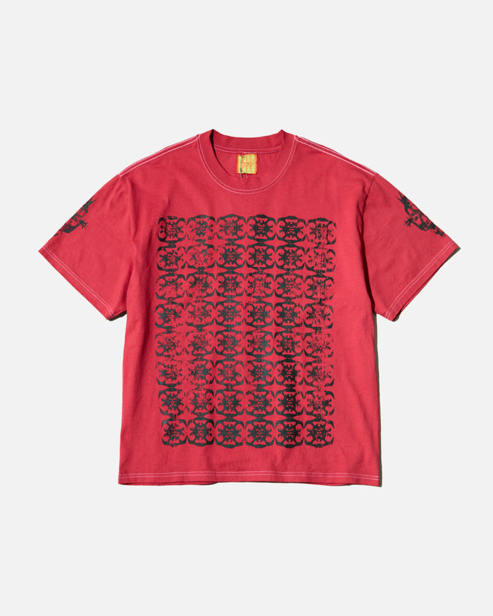 awides Symbolic 2.0 T-shirt in Dyed Red blues store one www.bluesstore.co