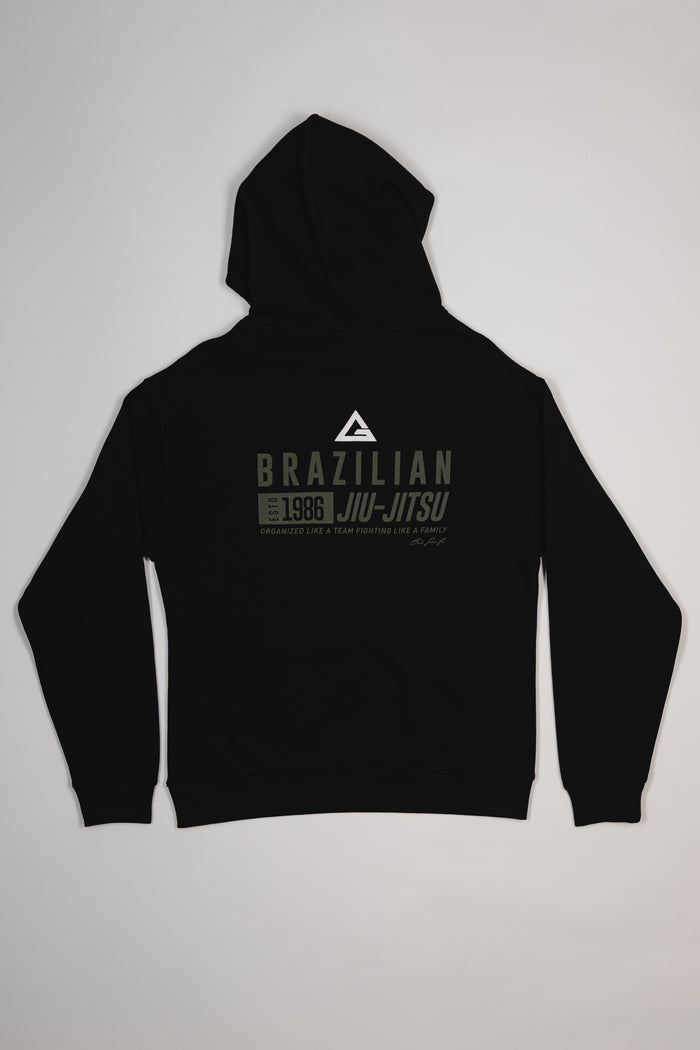 Tactical Mens Hoodie - Black