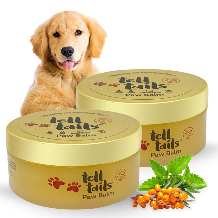 TELLTAILS Paw Balm Combo | Heals & Hydrates Cracked Paws | Pack of 2