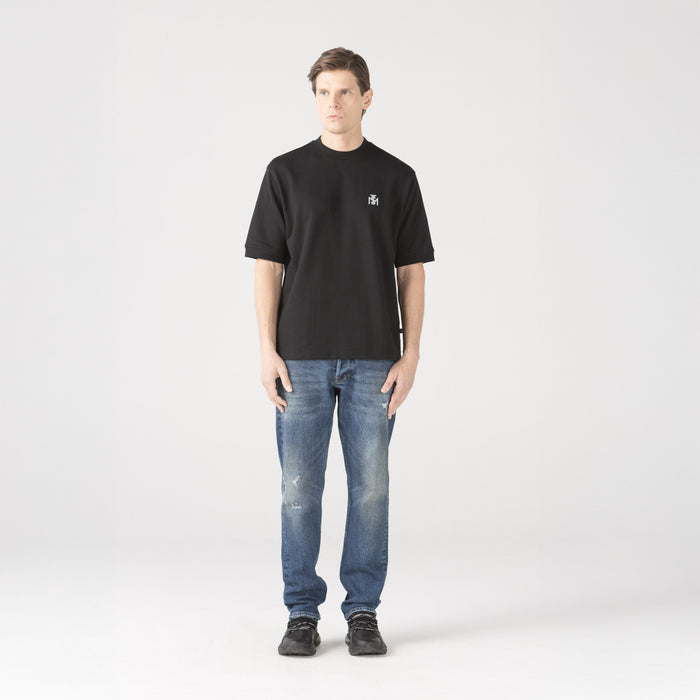 TEMPLUM T-SHIRT OVERSIZED MEN BLACK