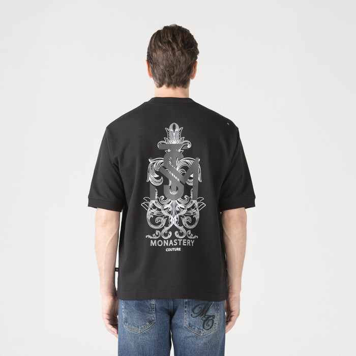 TEMPLUM T-SHIRT OVERSIZED MEN BLACK
