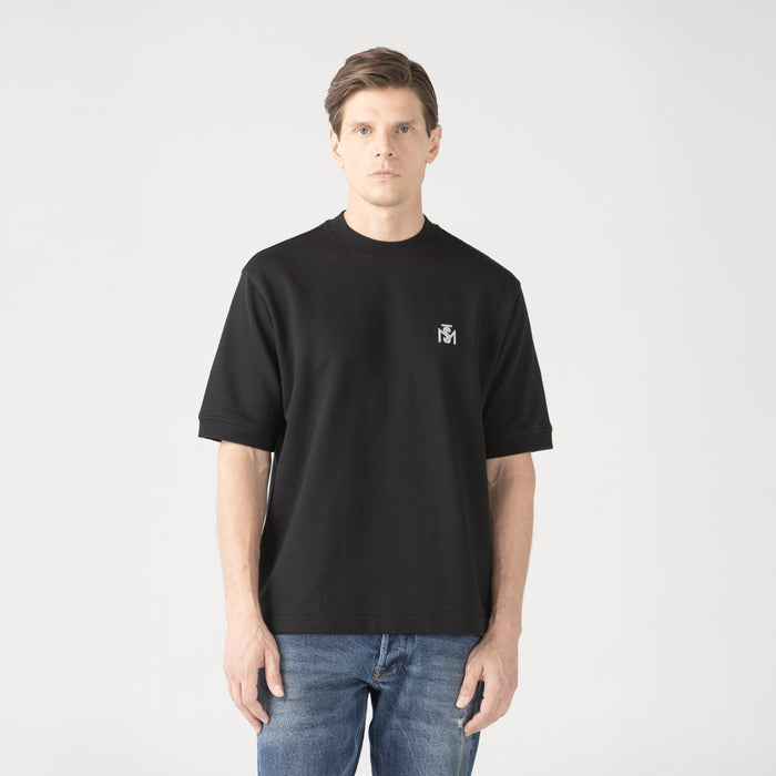 TEMPLUM T-SHIRT OVERSIZED MEN BLACK