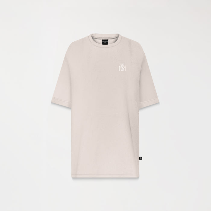 TEMPLUM T-SHIRT OVERSIZED MEN SIMPLY TAUPE