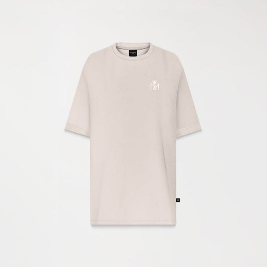 TEMPLUM T-SHIRT OVERSIZED MEN SIMPLY TAUPE