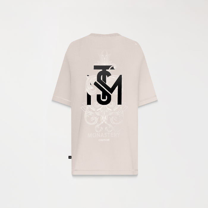 TEMPLUM T-SHIRT OVERSIZED MEN SIMPLY TAUPE