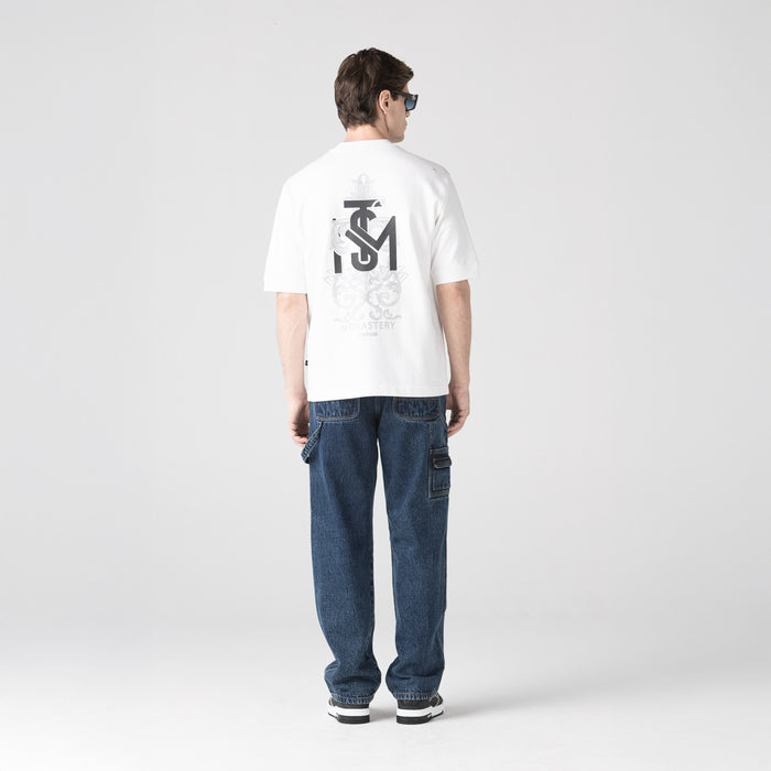 TEMPLUM T-SHIRT OVERSIZED MEN WHITE