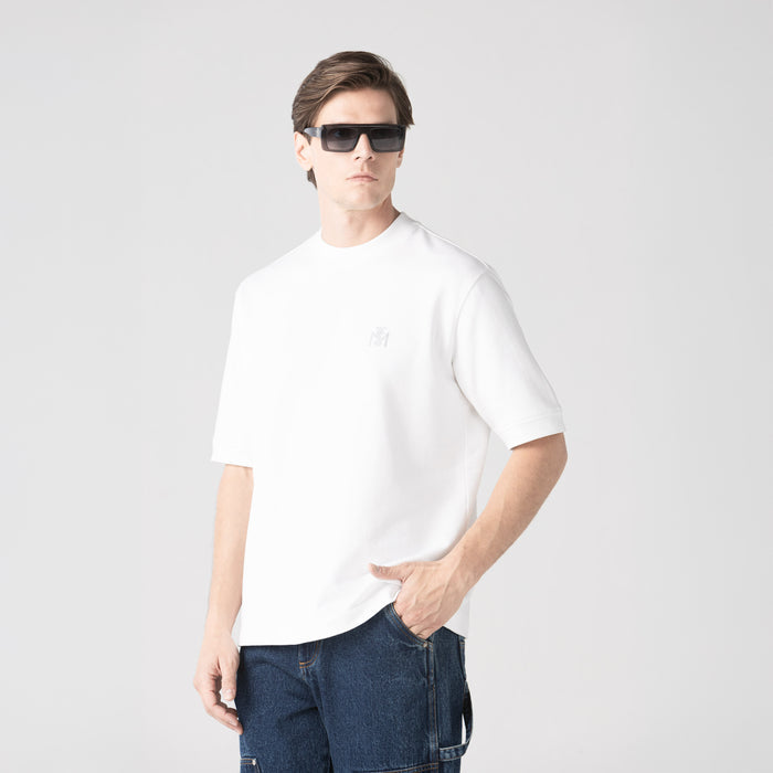 TEMPLUM T-SHIRT OVERSIZED MEN WHITE