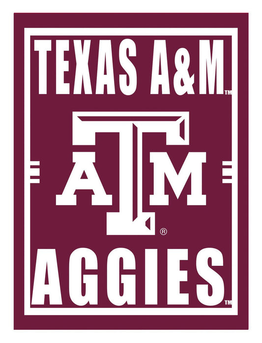 Texas A&M Metal Wall Sign