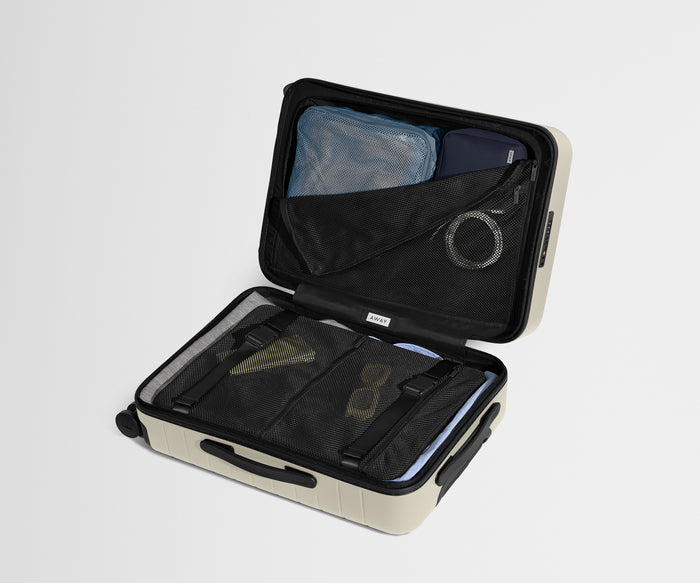 The Bigger Carry-On in Salt White